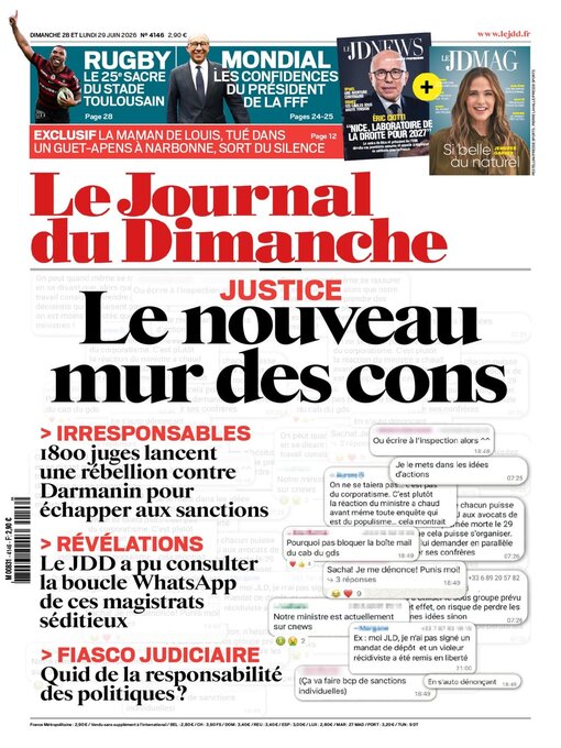 Cover image for Le Journal du dimanche